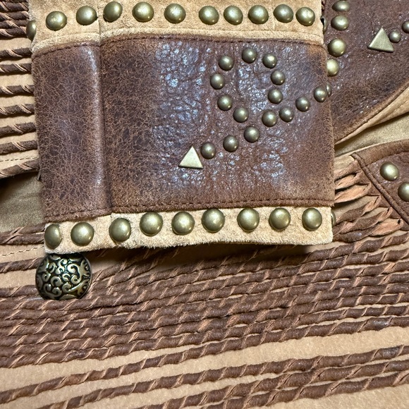 Scully Brown Fringe Women's Jacket - Picture 13 of 13